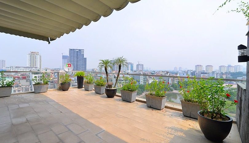 Hanoi appartement avec terrasse à louer quartier Tay Ho