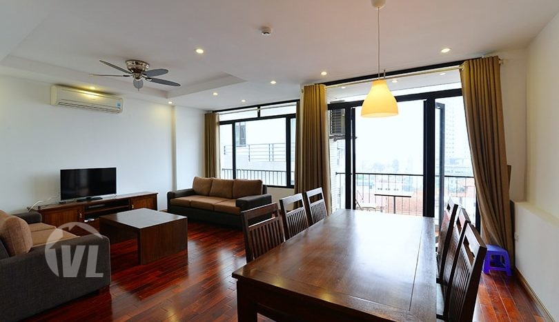 good quality duplex 3 bedroom apartment Tay Ho
