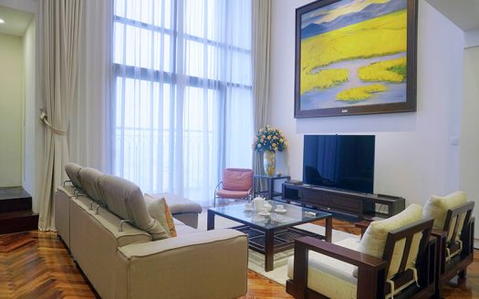 duplex furnished 3 bedroom apartment Hoang Thanh