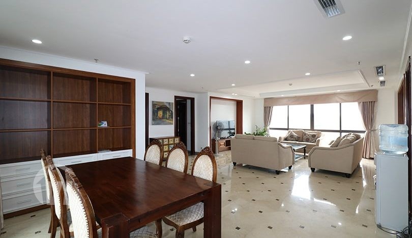 200 sq m apartment to rent in Truc Bach 4 beds 3 baths