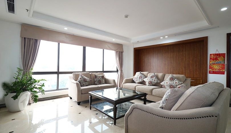 200 sq m apartment to rent in Truc Bach 4 beds 3 baths