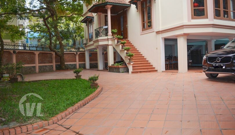 Ambassador villa to rent in Tay Ho close to the West Lake in Hanoi