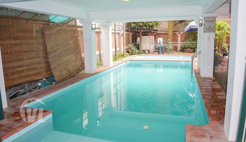 Ambassador villa to rent in Tay Ho close to the West Lake in Hanoi