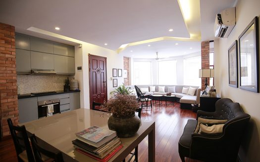 Beautiful 2 bedroom apartment in Tay Ho with big balcony