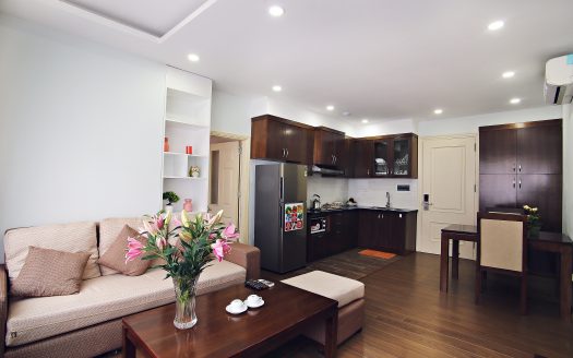 Bright 01 bedroom apartment in Truong Cong Giai , Cau Giay