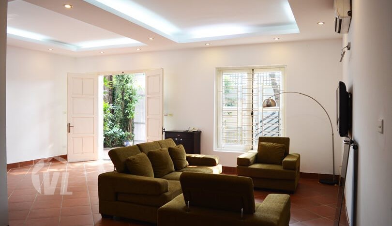 Furnished Tay Ho house to rent on West Lake banks