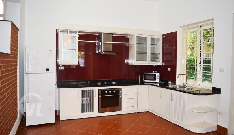 Furnished Tay Ho house to rent on West Lake banks