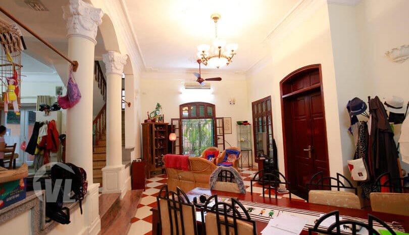 Hanoi Swimming-pool house to rent in Tay Ho with large garden