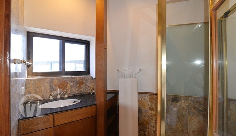 Hanoi furnished penthouse for rent Lake view on Truc Bach