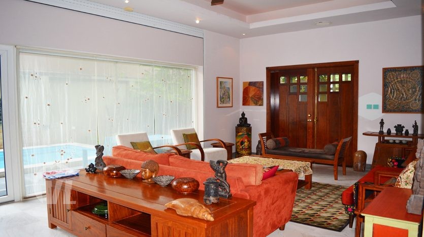 Hanoi modern swimming pool house to lease in Tay Ho