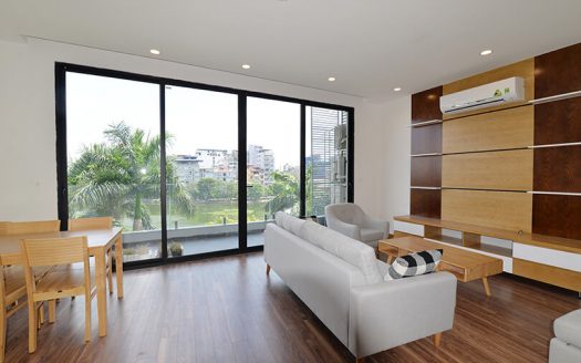 Lake view 2 bedrooms apartment in Tran Vu Truc Bach