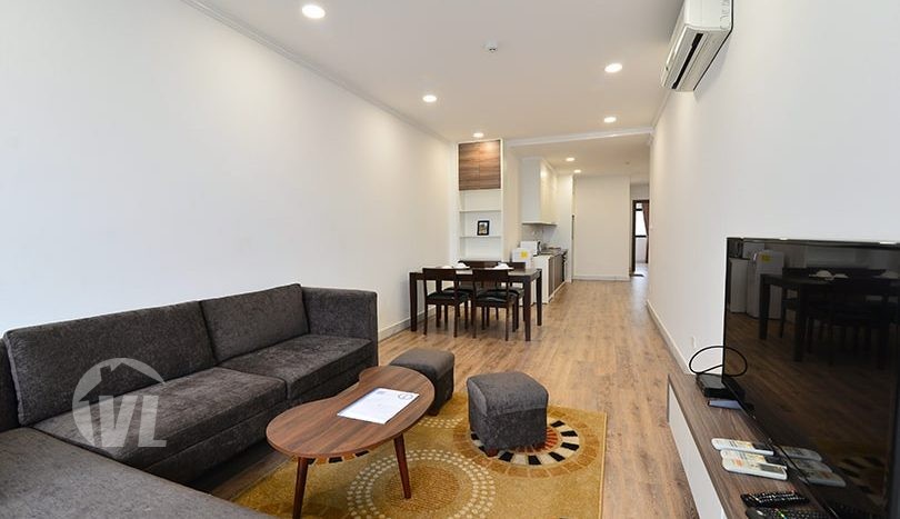 Lake view 2 bedrooms apartment on Xuan Dieu street