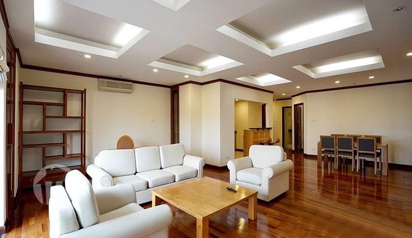 Large 3 bedrooms serviced apartment to rent in Hanoi center