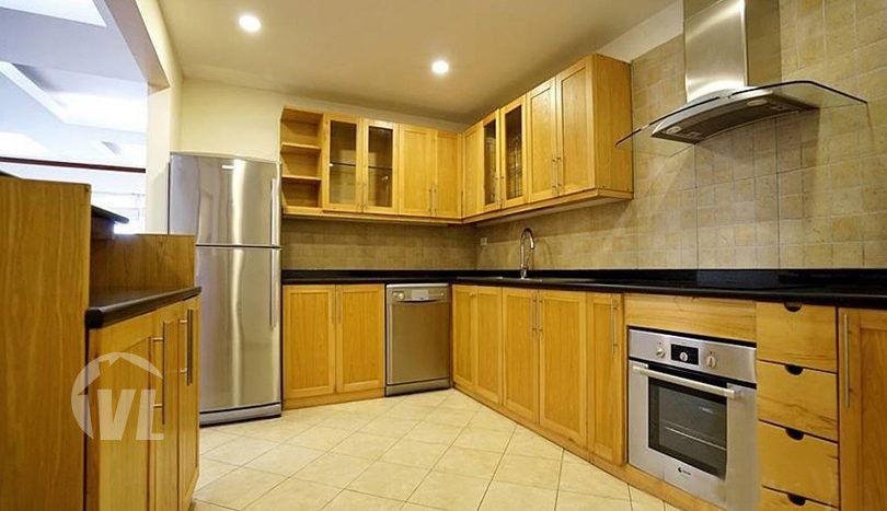 Large 3 bedrooms serviced apartment to rent in Hanoi center