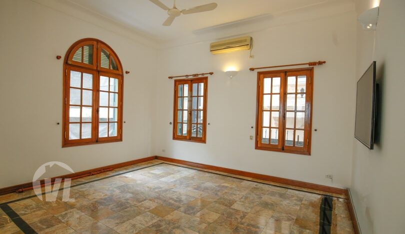 Large French colonial style villa to rent in Hanoi West Lake area