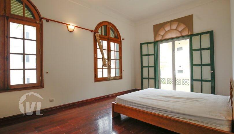 Large French colonial style villa to rent in Hanoi West Lake area
