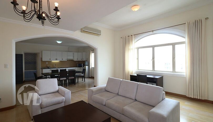 Large apartment to rent in Hoan Kiem next to the French Embassy