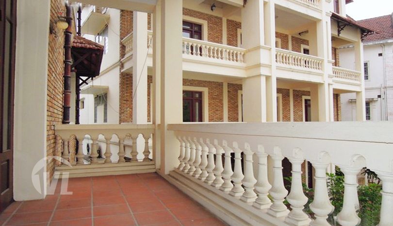 Large pool villa to rent on To Ngoc Van street in Hanoi