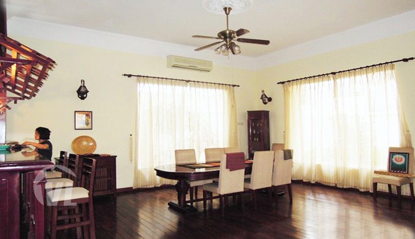 Large pool villa to rent on To Ngoc Van street in Hanoi