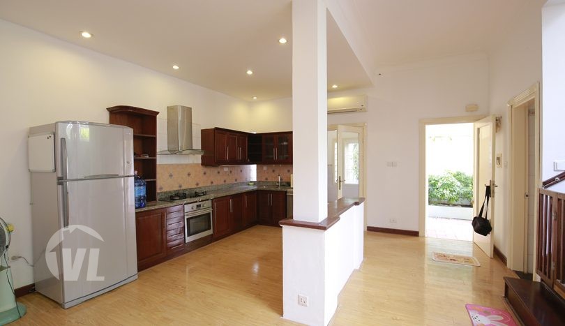 Original house to lease with garden in Tay Ho Hanoi