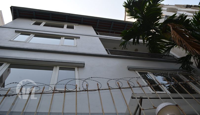 Partly furnished 4 bedroom house in Tay Ho Hanoi