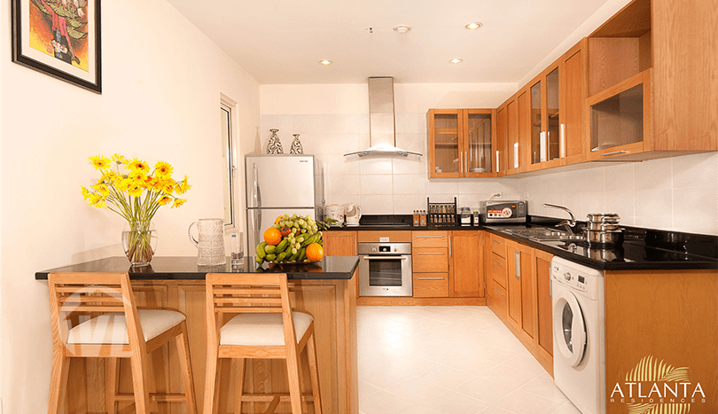 Spacious 3 bedrooms serviced apartment to rent in Hoan Kiem