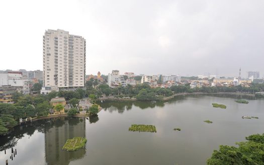 Truc Bach furnished apartment to lease with West Lake view