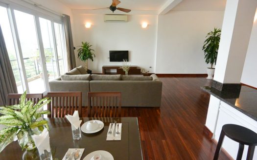 3-bedroom serviced apartment