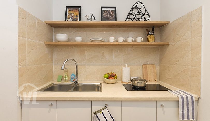 Brand new 2 beds serviced apartment to lease in Hoan Kiem