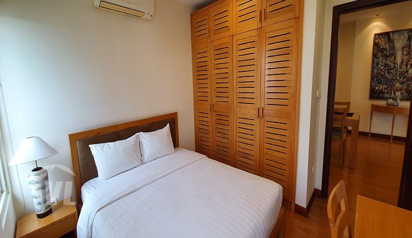 Bright 2 bedrooms serviced flat to rent in Hanoi downtown