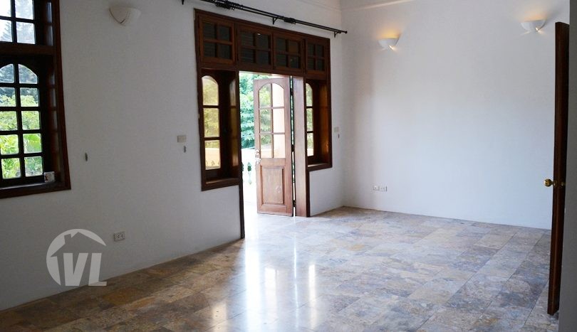 Charming French architecture house to lease in Hanoi