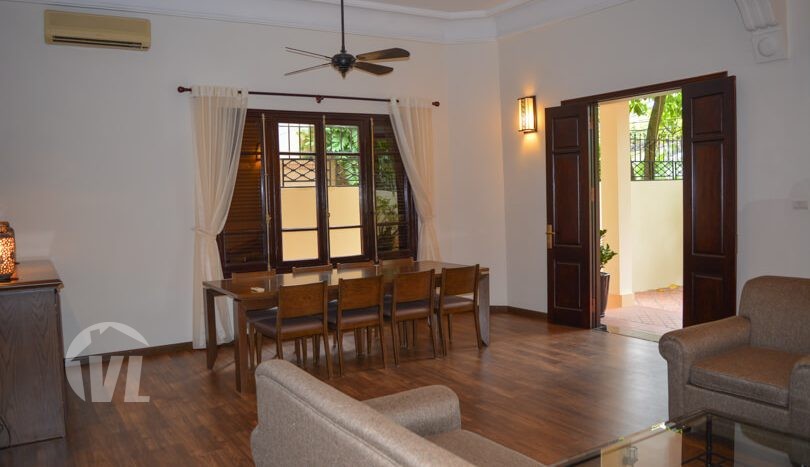 Fully furnished house to rent with garden in Tay Ho district