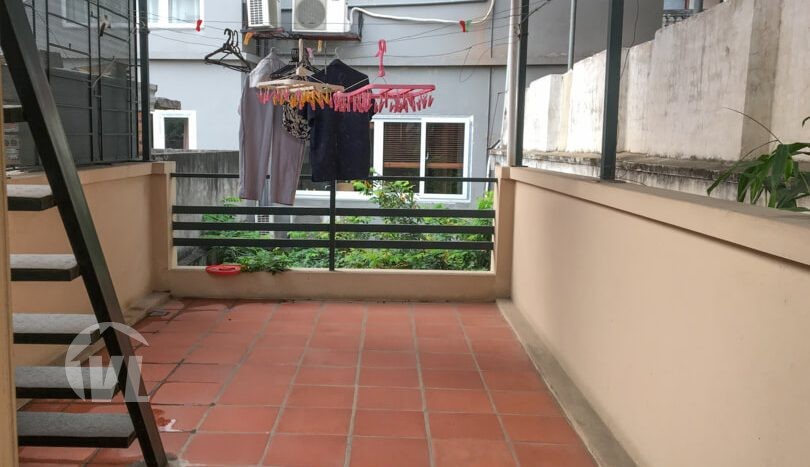 Furnished house with garden to lease in Tay Ho district Hanoi