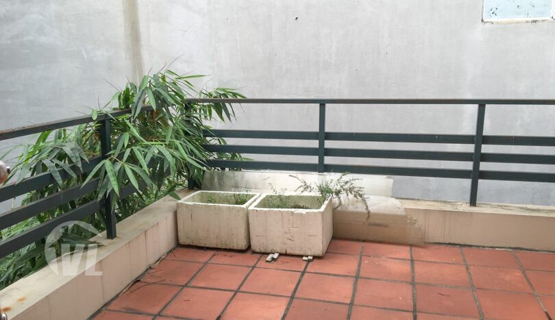Furnished house with garden to lease in Tay Ho district Hanoi