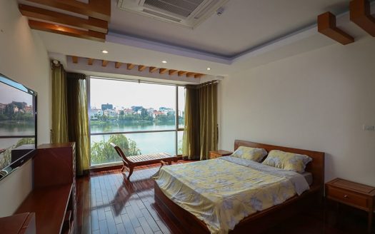 Lake view apartment in Tay Ho with 2 bedrooms, a balcony