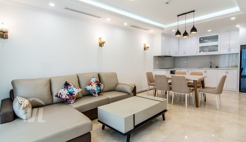 Modern 3 bedroom apartment in Tay Ho, d'le Roi Soleil Xuan Dieu
