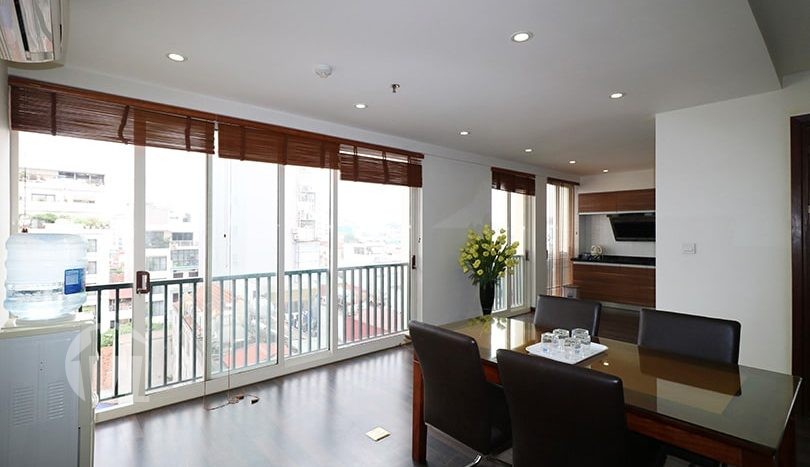 Modern 2 beds serviced apartment to lease in Hanoi Center