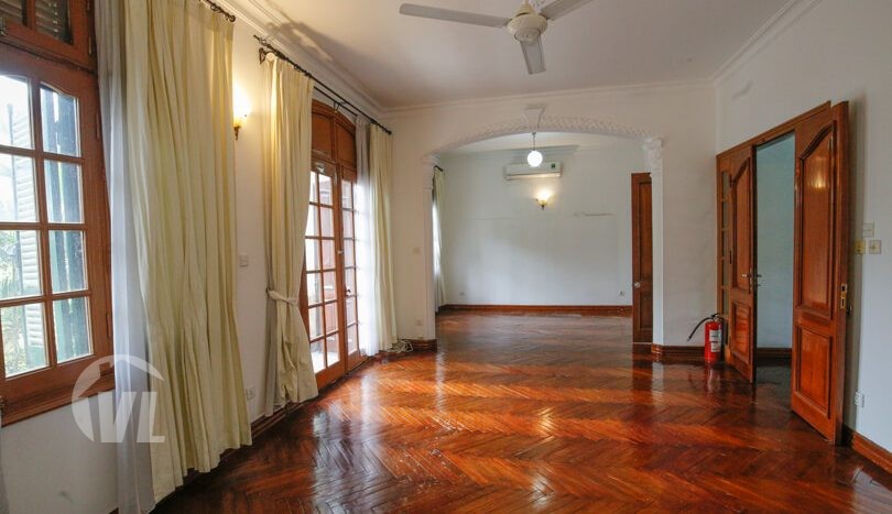 Splendid French architecture style house to let in Hanoi, Tay Ho district