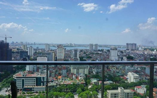 serviced apartment at Metropolis Hanoi with 4 bedroom and lake view