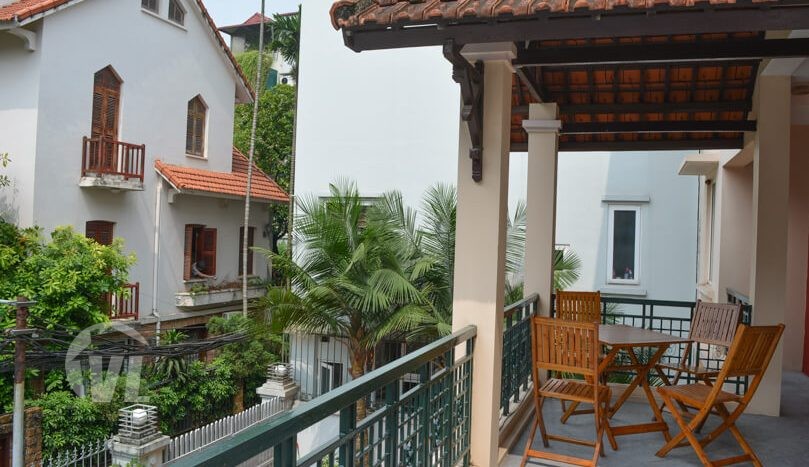 Furnished house with swimmng pool in to rent Tay Ho district Hanoi