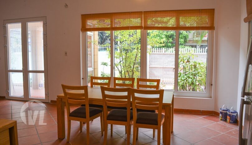 Furnished house with swimmng pool in to rent Tay Ho district Hanoi