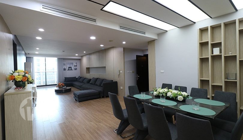 200 sq m 3 bedroom apartment in Hoan Kiem Pacific Place Hanoi