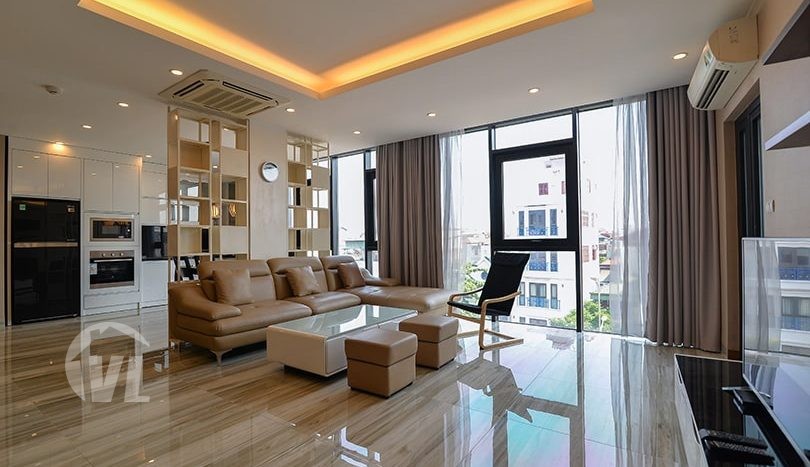 Modern 3 bedrooms apartment in Nghi Tam, Tay Ho westlake