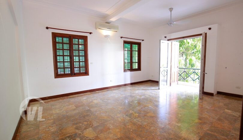 Rental French colonial style house with garden Hanoi Tay Ho