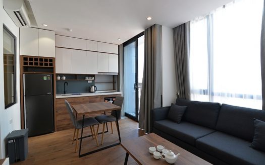 Brand New Balcony 1 Bedroom Serviced Apartment For Rent In Tay Ho