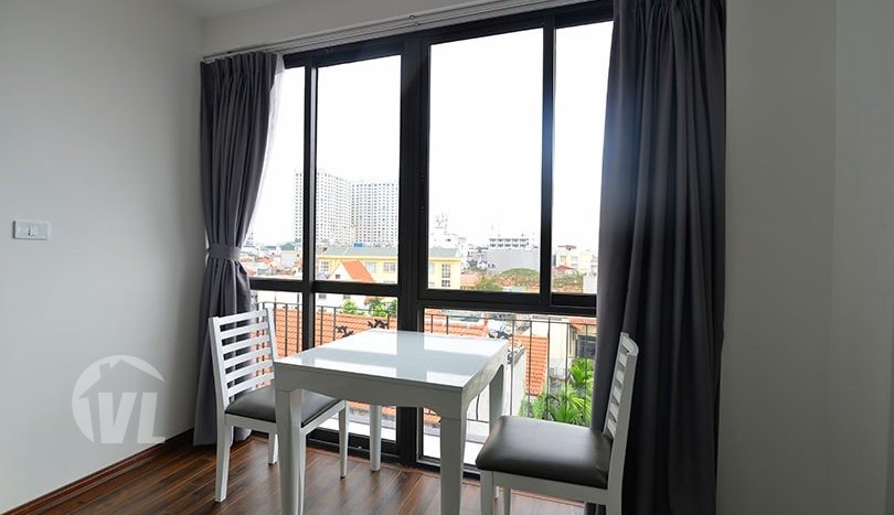Bright 1 Bedroom Serviced Apartment For Rent In To Ngoc Van Street, Tay Ho