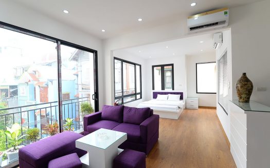 Gorgeous 1 Bedroom Serviced Apartment For Rent In Xuan Dieu Tay Ho
