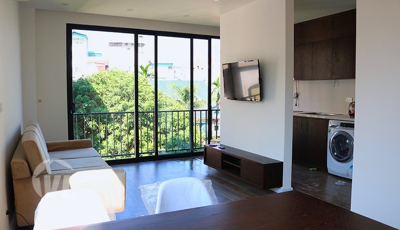 Modern 1 Bedroom Serviced Apartment For Rent In Xuan DIeu, Tay Ho