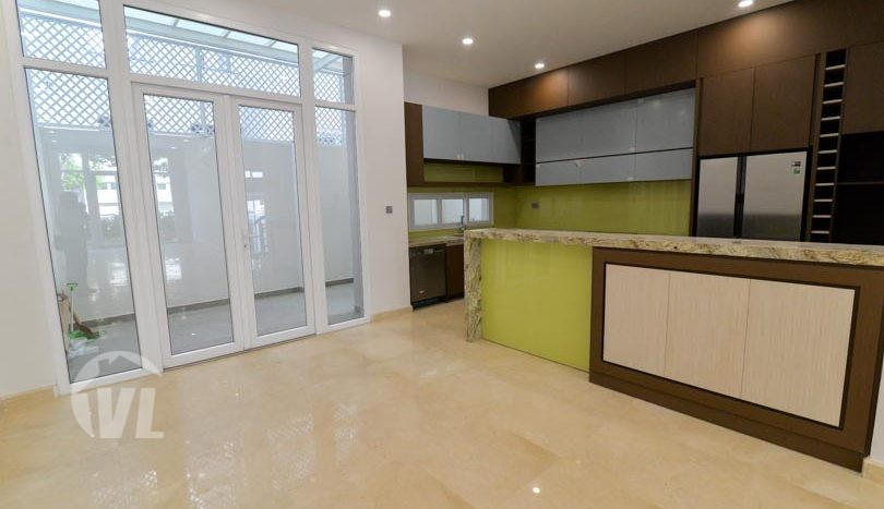 Brand new Ciputra unfurnished house for rent 5 beds in K Block