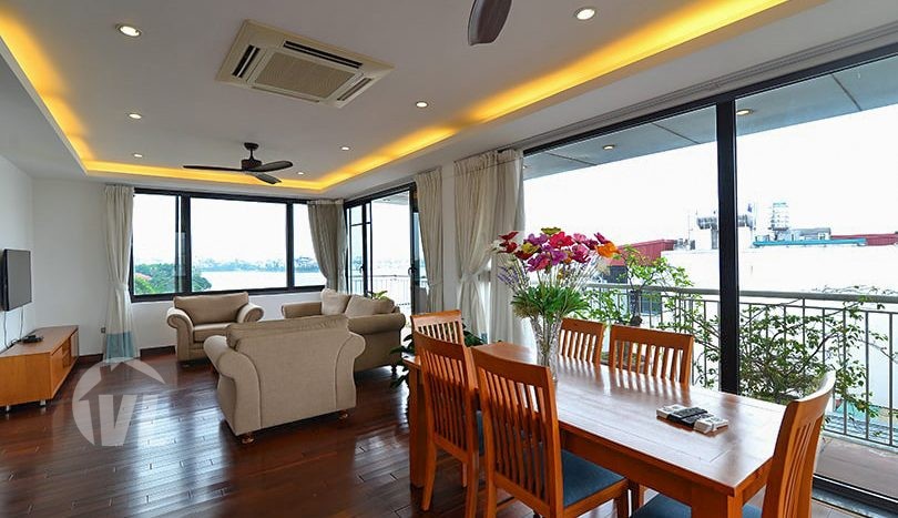 Gorgeous view spacious apartment with 3 bedrooms in Quang Khanh